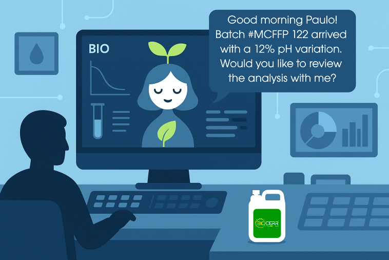 BIO interacting with operator at Finalization Center